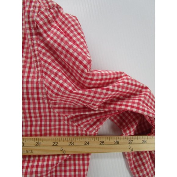 Grayers Shirt Large White Button Up Plaid Logo Loose Long Sleeve Cotton - Picture 6 of 11